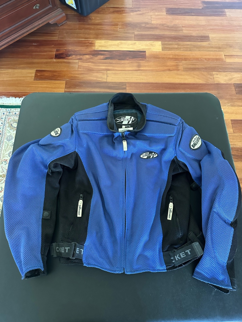Joe Rocket Purple and Black Lightweight Mesh Motorcycle Jacket Men’s Small